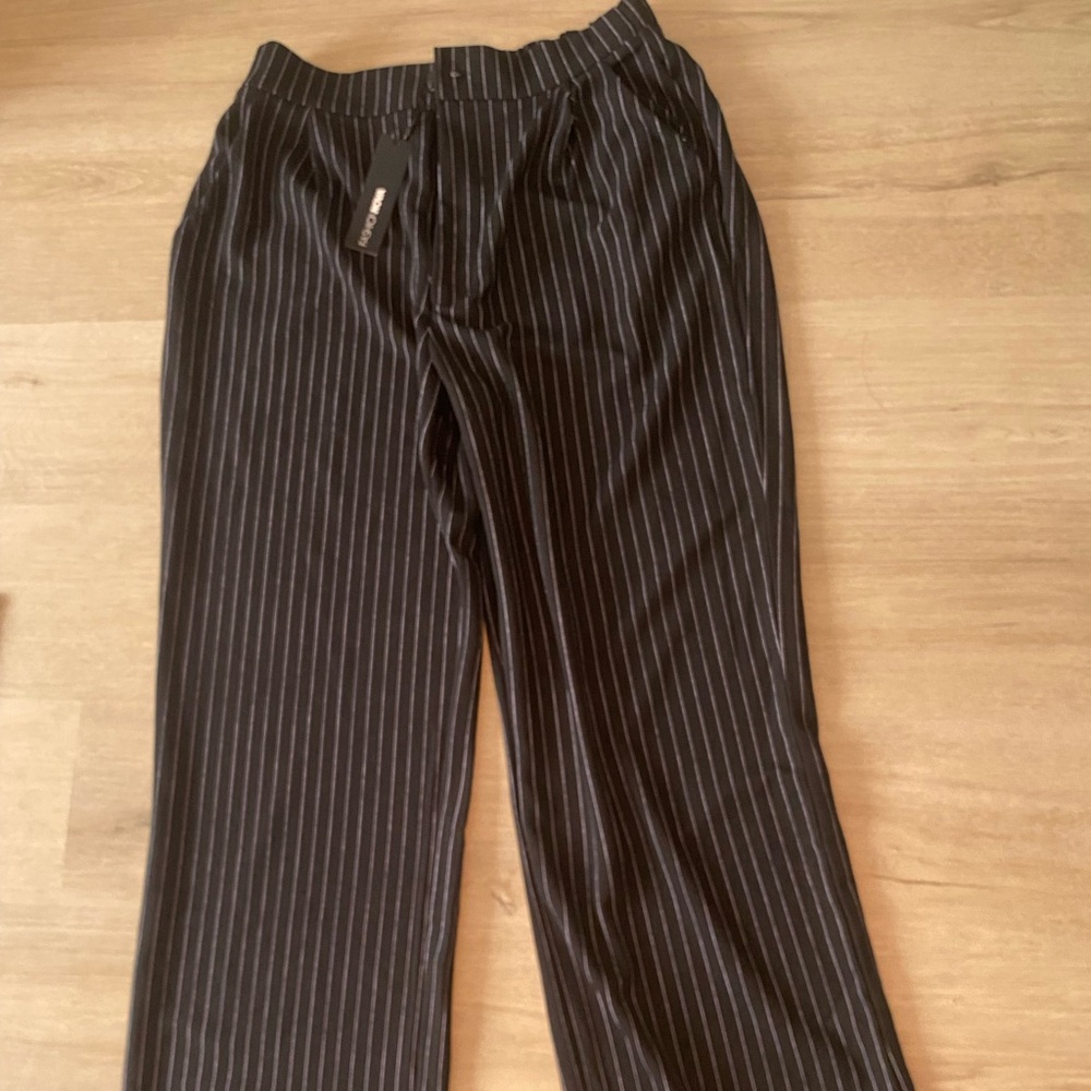 Wide-leg Work Dress Pants